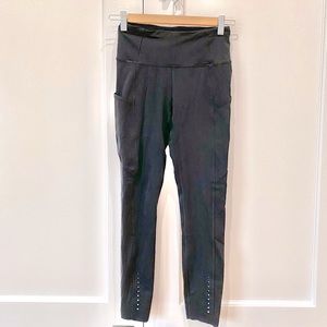 Lululemon running pants size 4. Nulux material